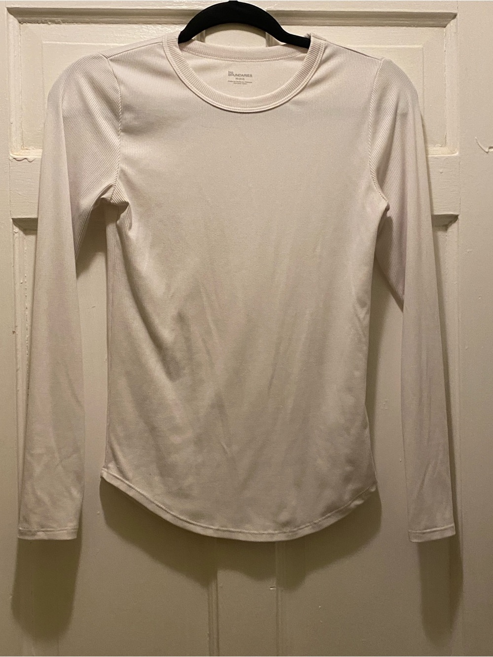 💰White Long-Sleeve Crew Tee💰